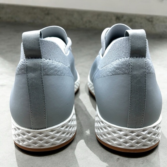 NIB Urban Sport by J/Slides TALIA Gray Mesh Lace-Up Sneakers Women's 9M - Picture 4 of 7